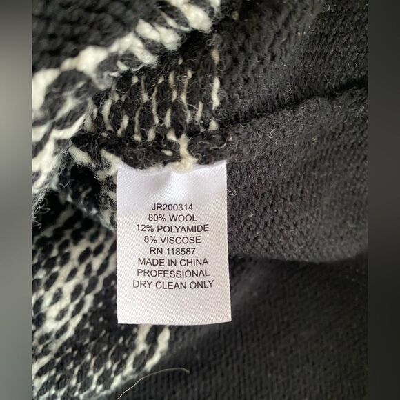 Jason Wu Colorblock Merino Wool Crewneck Sweater SZ XS - Picture 11 of 12